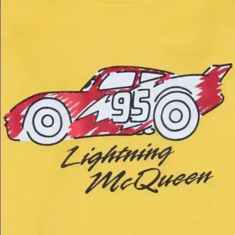 Cars Graphic Print Crew-Neck T-shirt - Image 3