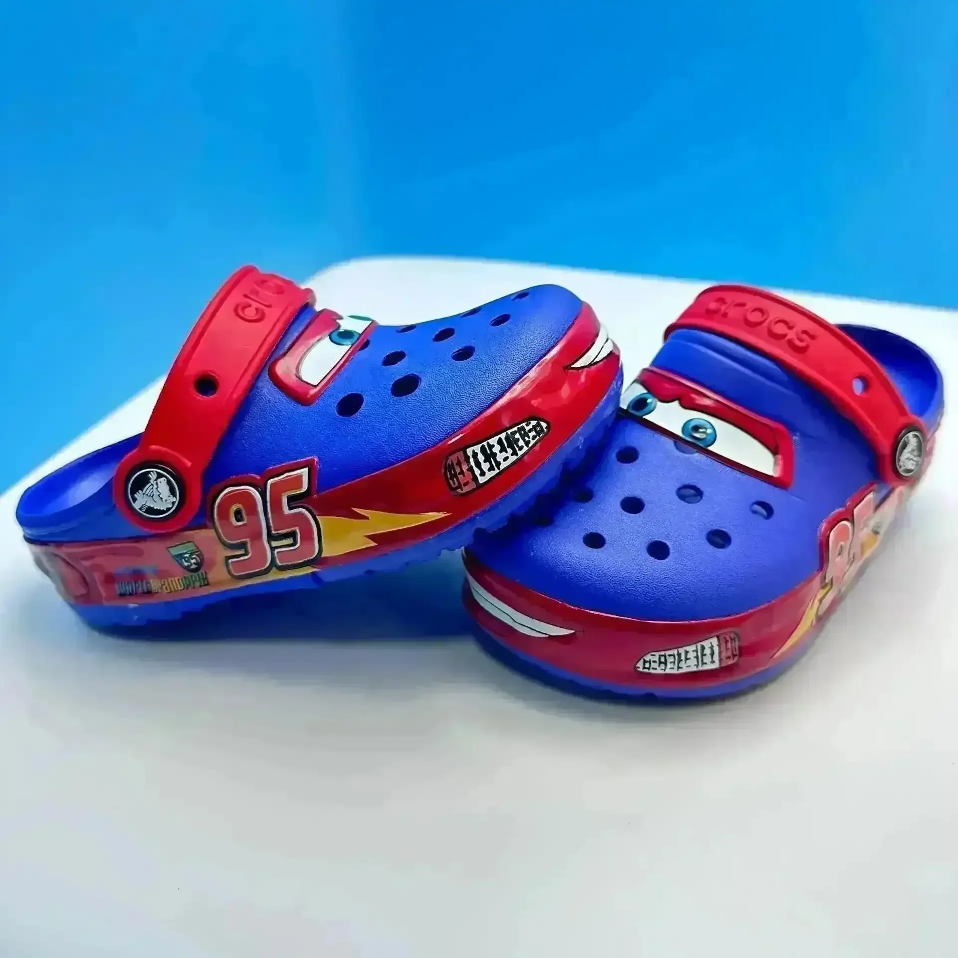 Lightning McQueen LightUp Clogs - Image 7