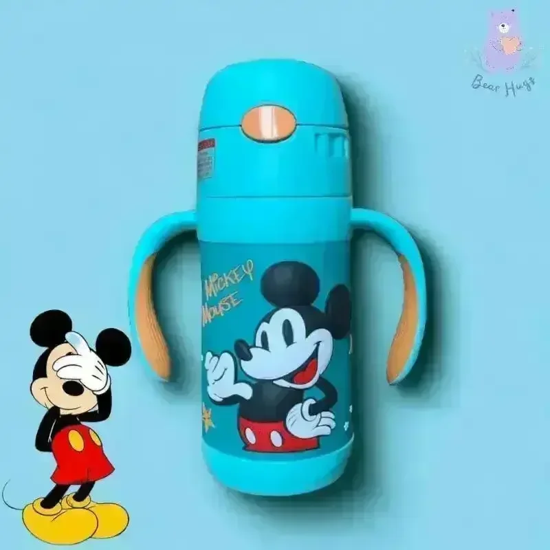 DSNY Mickey Mouse 2 in 1 Metal Water Bottle