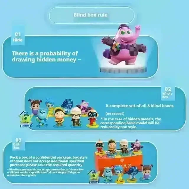 DSNY Pixar Movie Series Cosbi Blind Box - Image 5