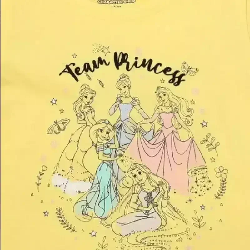 Team Princess Print Crew-Neck T-shirt - Image 3