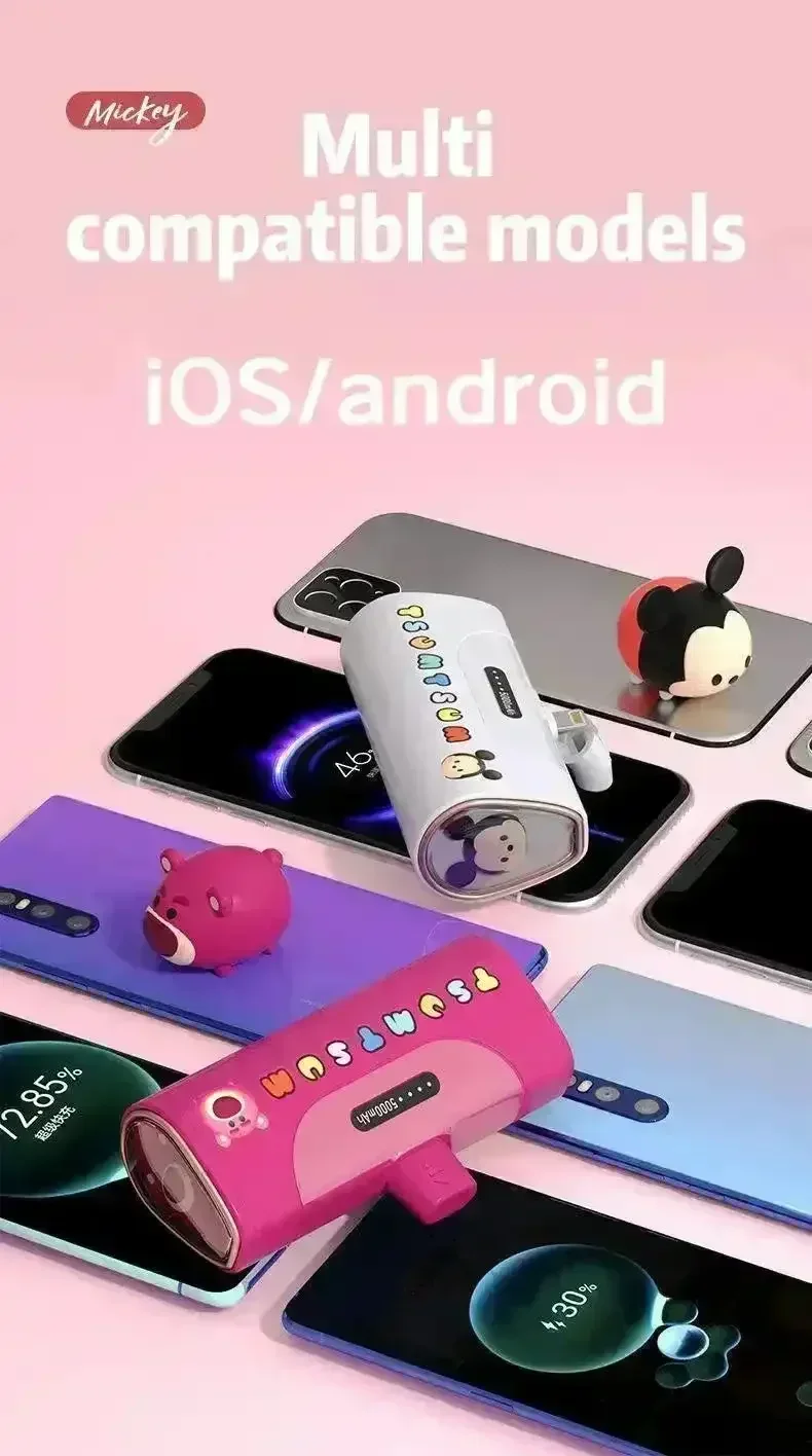 DSNY Tsum Tsum Compact Power Bank (For iPhone & Android) - Image 10