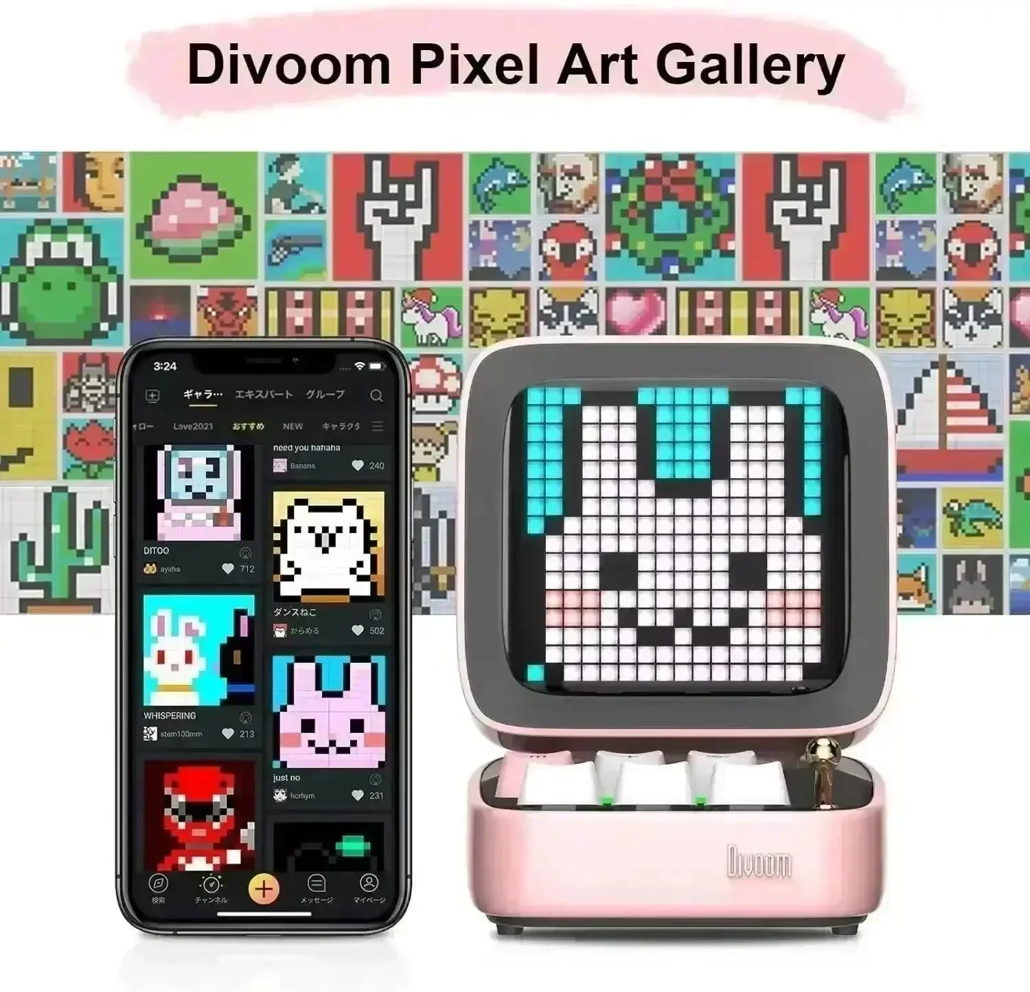 Divoom Ditoo Customisable Bluetooth Speaker - Image 3