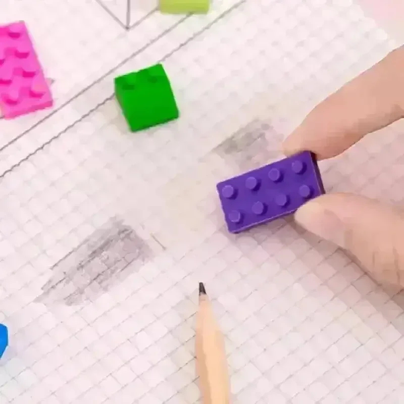 DIY Mini Puzzle Blocks Eraser - Image 4