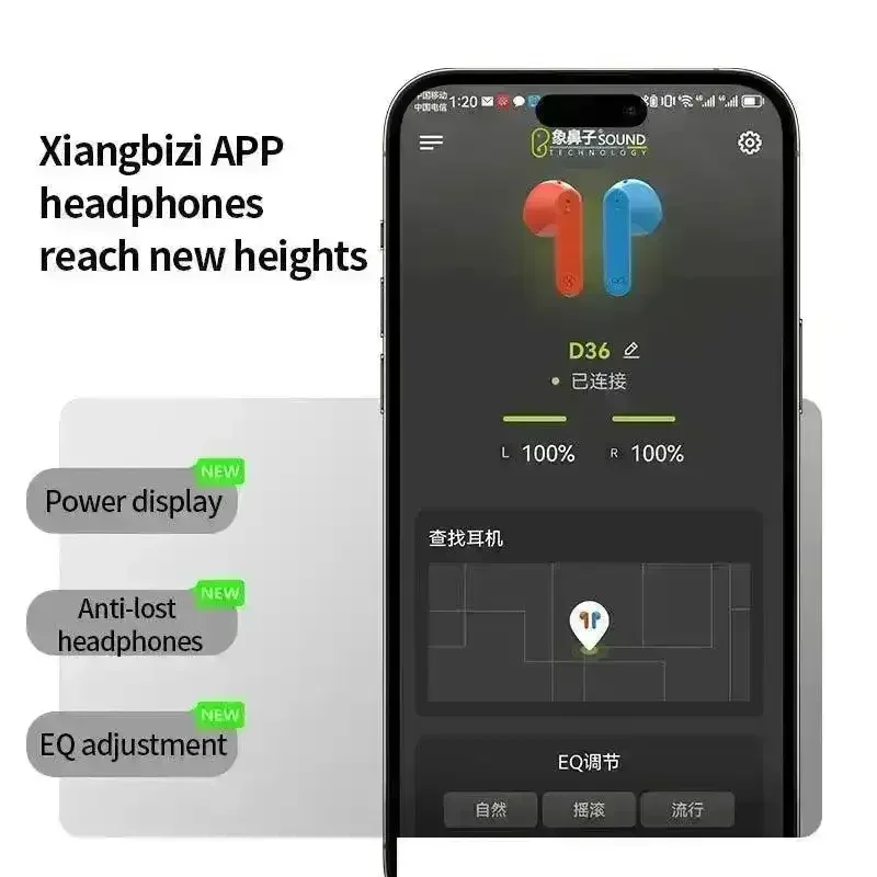 DMOOSTER D36 Wireless Earphones - Image 6