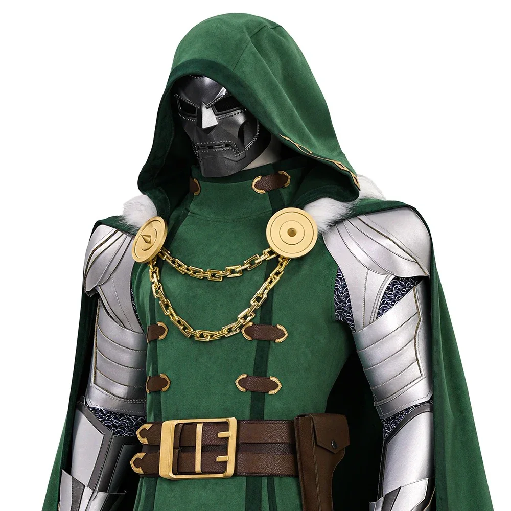 Doctor Doom Cosplay Full Body Costume - Image 9