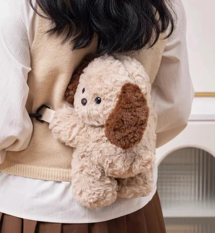 Dog Plush Culture Crossbody Bag - Image 3