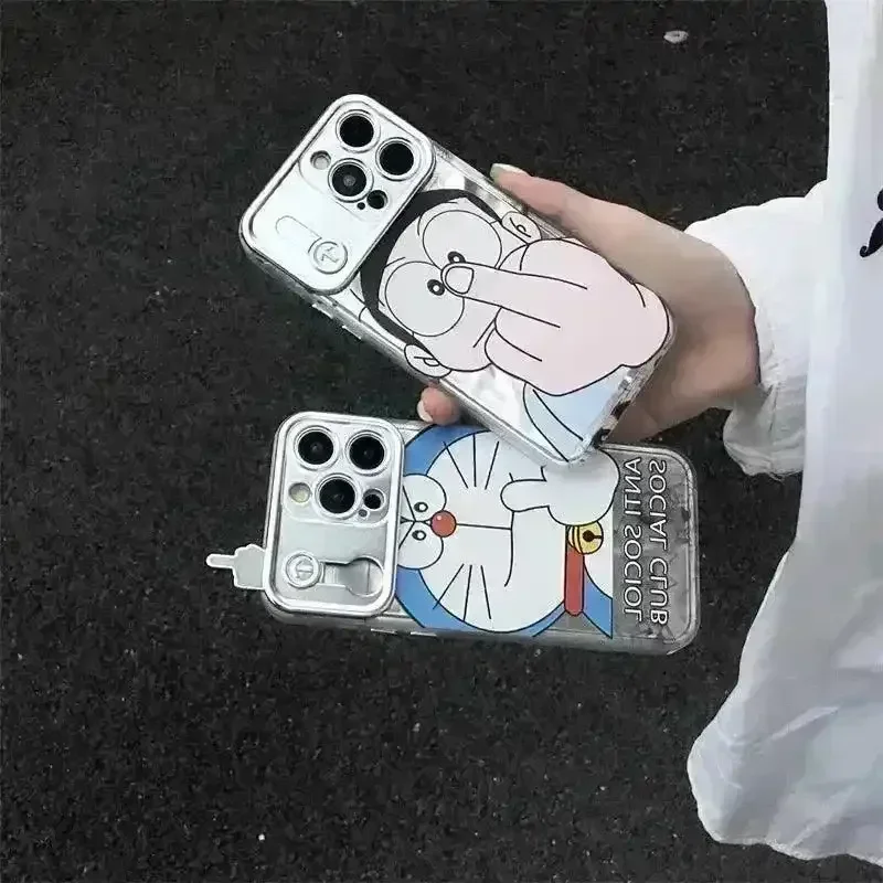 Doraemon Anti-Social Club Phone Case (For iPhones) - Image 4