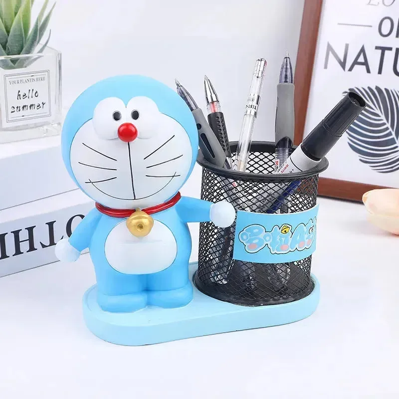 Doraemon Metal Mesh Pen Stand - Image 2