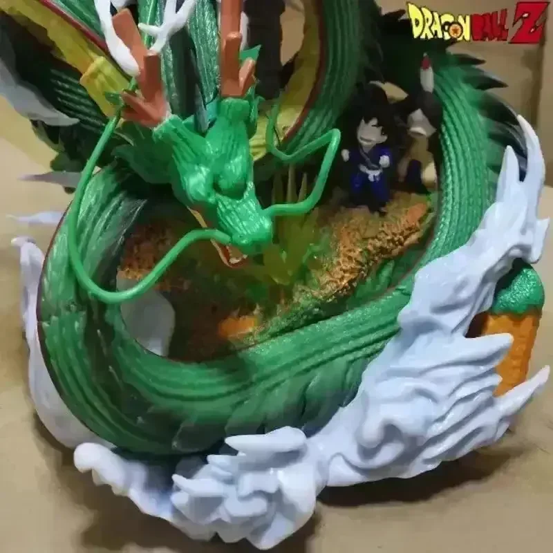 Dragon Ball Z Shenron with Kid Goku Figurine (23 cm) - Image 2