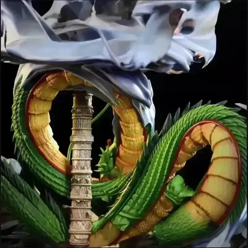 Dragon Ball Z Shenron with Kid Goku Figurine (23 cm) - Image 6