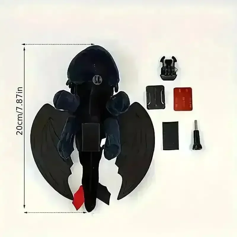 Dragon Glide Toothless Night Fury Plushie - Image 11