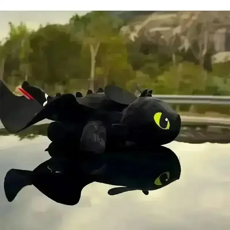 Dragon Glide Toothless Night Fury Plushie - Image 7