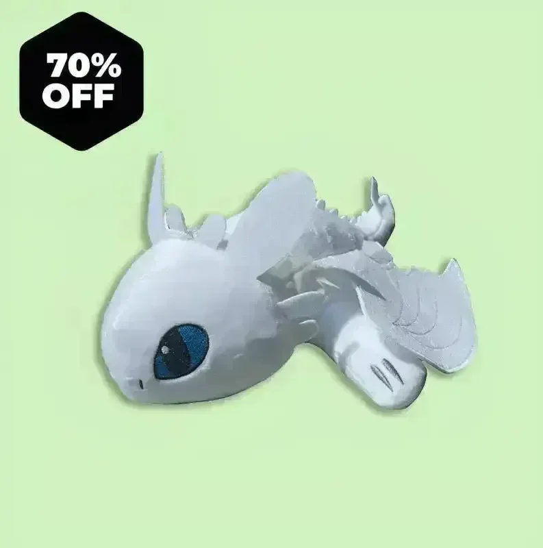 Dragon Glide Toothless Night Fury Plushie - Image 9