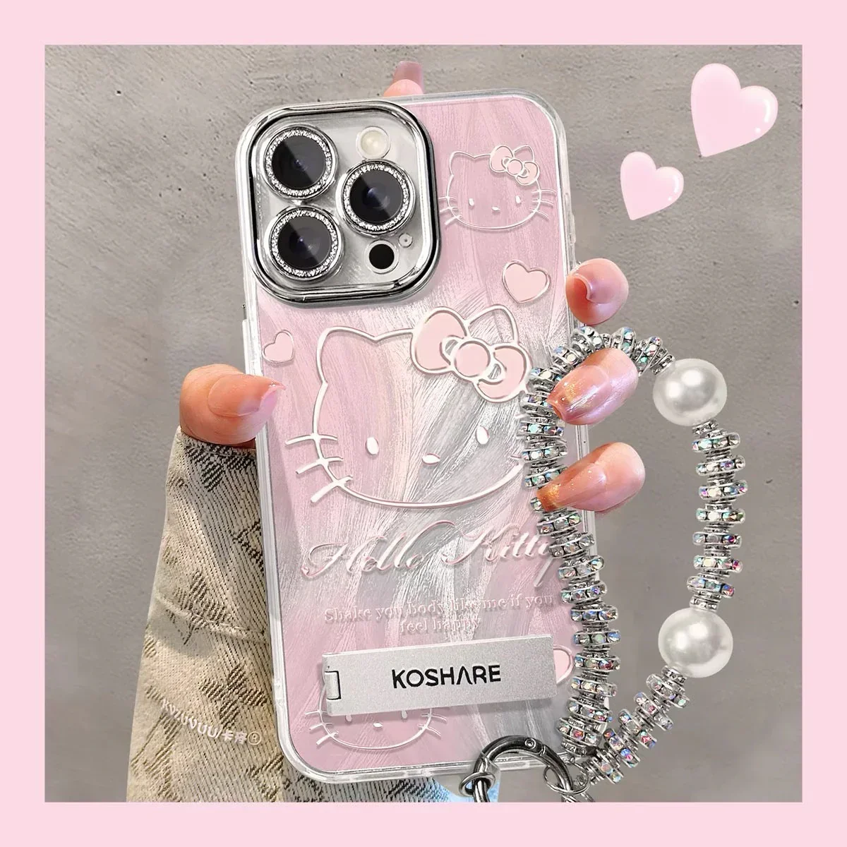 Dreamy Hello KT Phone Stand Case (for iPhones)