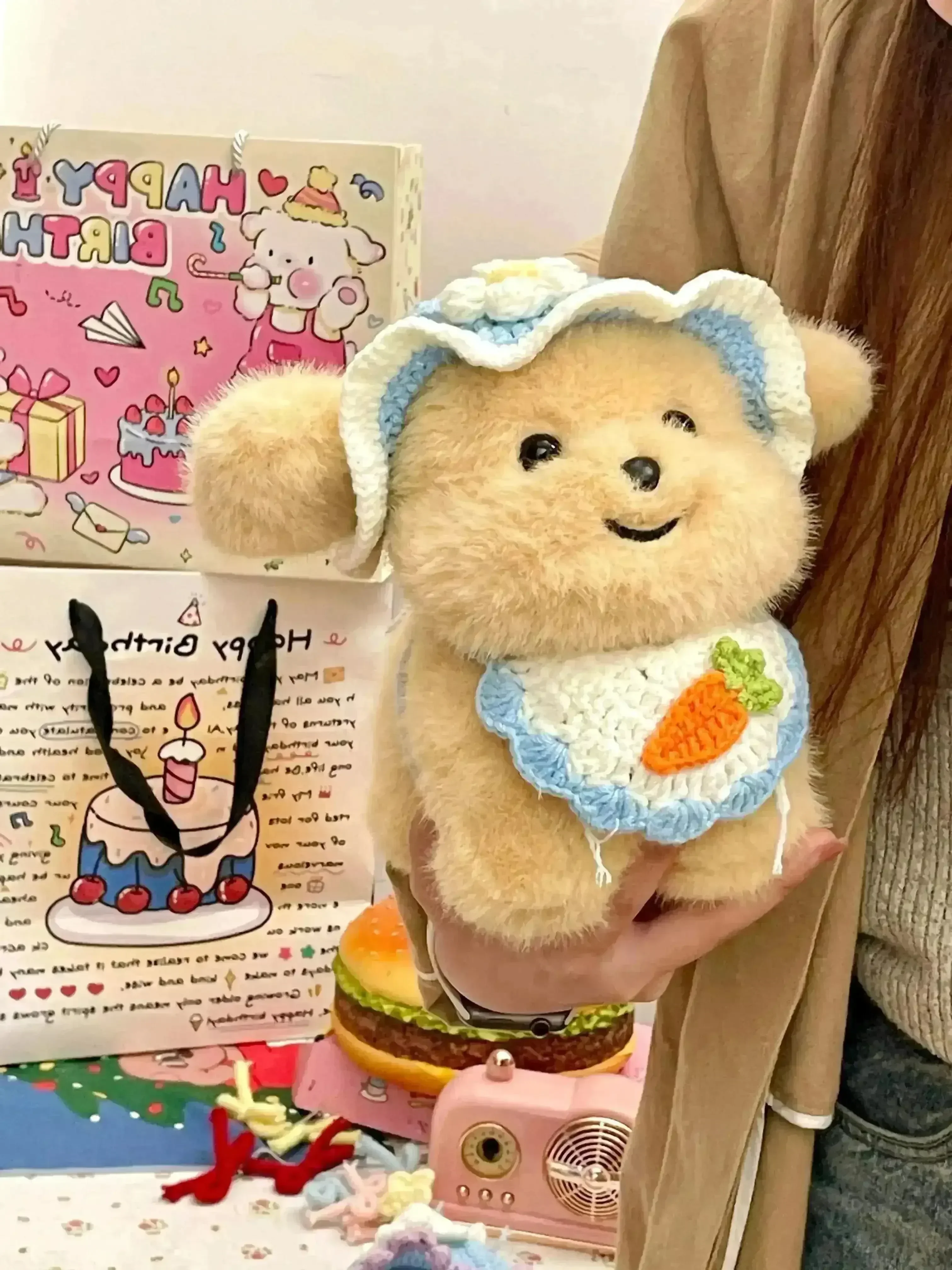 Dressed up Puppy Plushie (21 cm) - Image 21