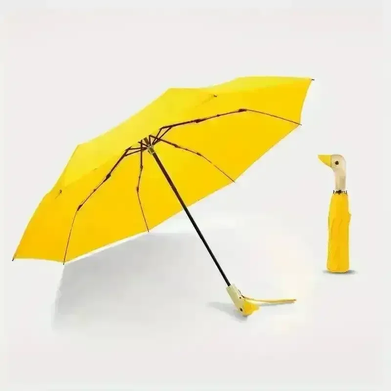 Duck Shaped Three-fold Creative Umbrella - Image 13