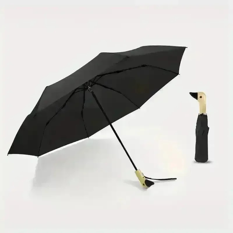 Duck Shaped Three-fold Creative Umbrella - Image 16