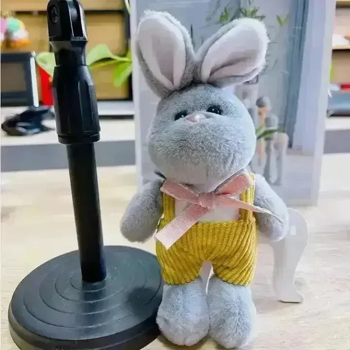 Dungaree Rabbit Plush Keychain - Image 6