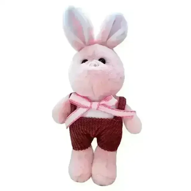 Dungaree Rabbit Plush Keychain - Image 8