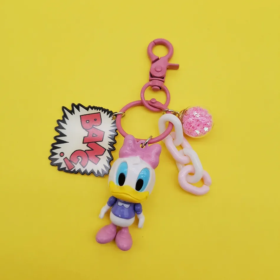 DZNY Glossy Chained Charm Keychains - Image 7