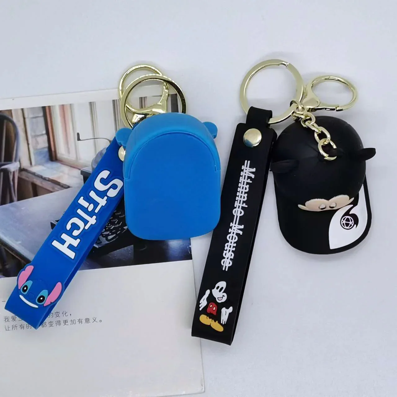 DZNY Iconic Hats 3D Keychain - Image 2