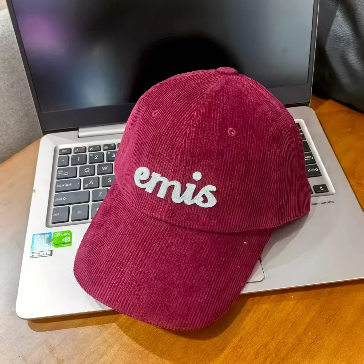 Emis Signature Corduroy Cap - Image 15