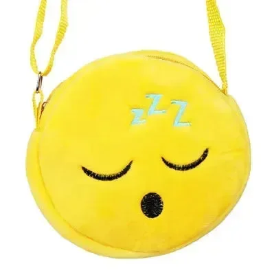 Emoji Mood Plush Messenger Bag - Image 10