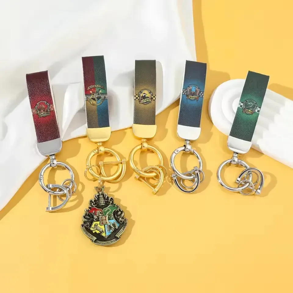 Enchanted Harry Potter Leather Keychain - Image 2