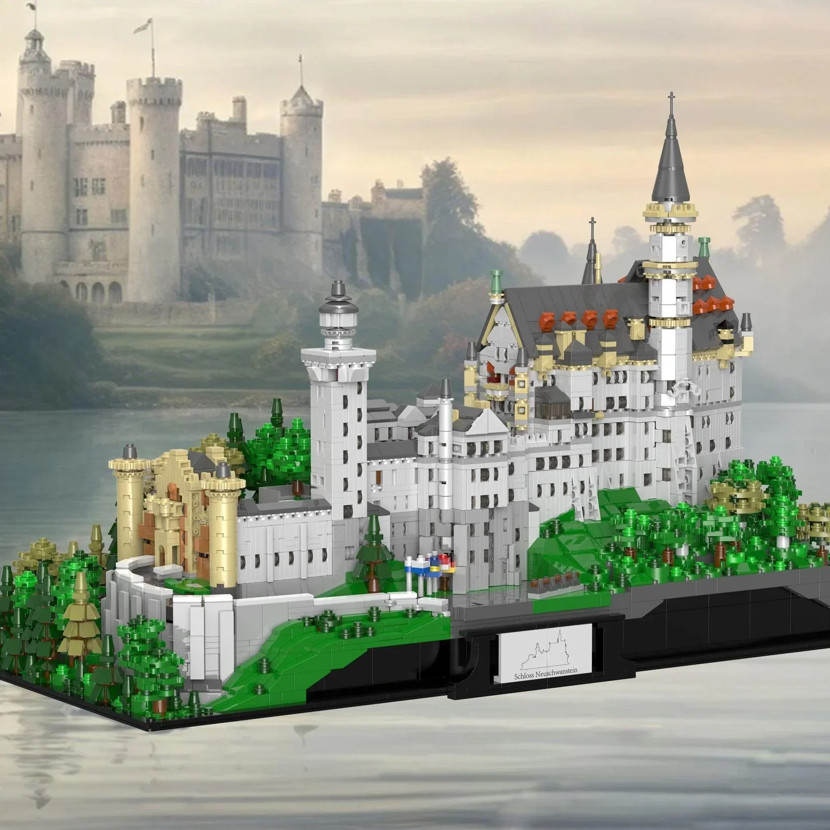 Enchanted Neuschwanstein Castle Blocks (6786 Pcs) - Image 5
