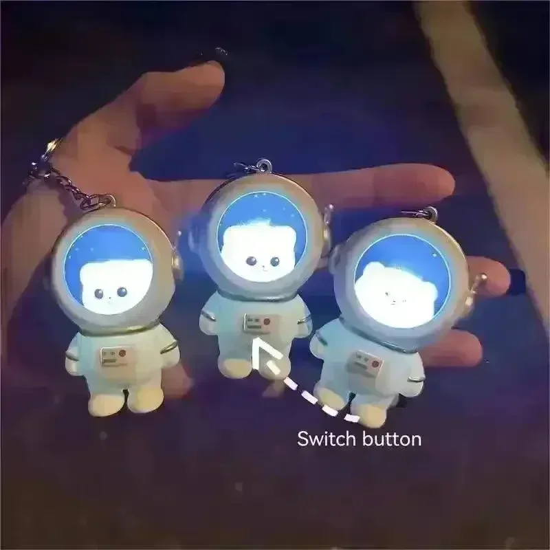 Enchanting Astronaut Bear Nightlight Pendant - Image 5