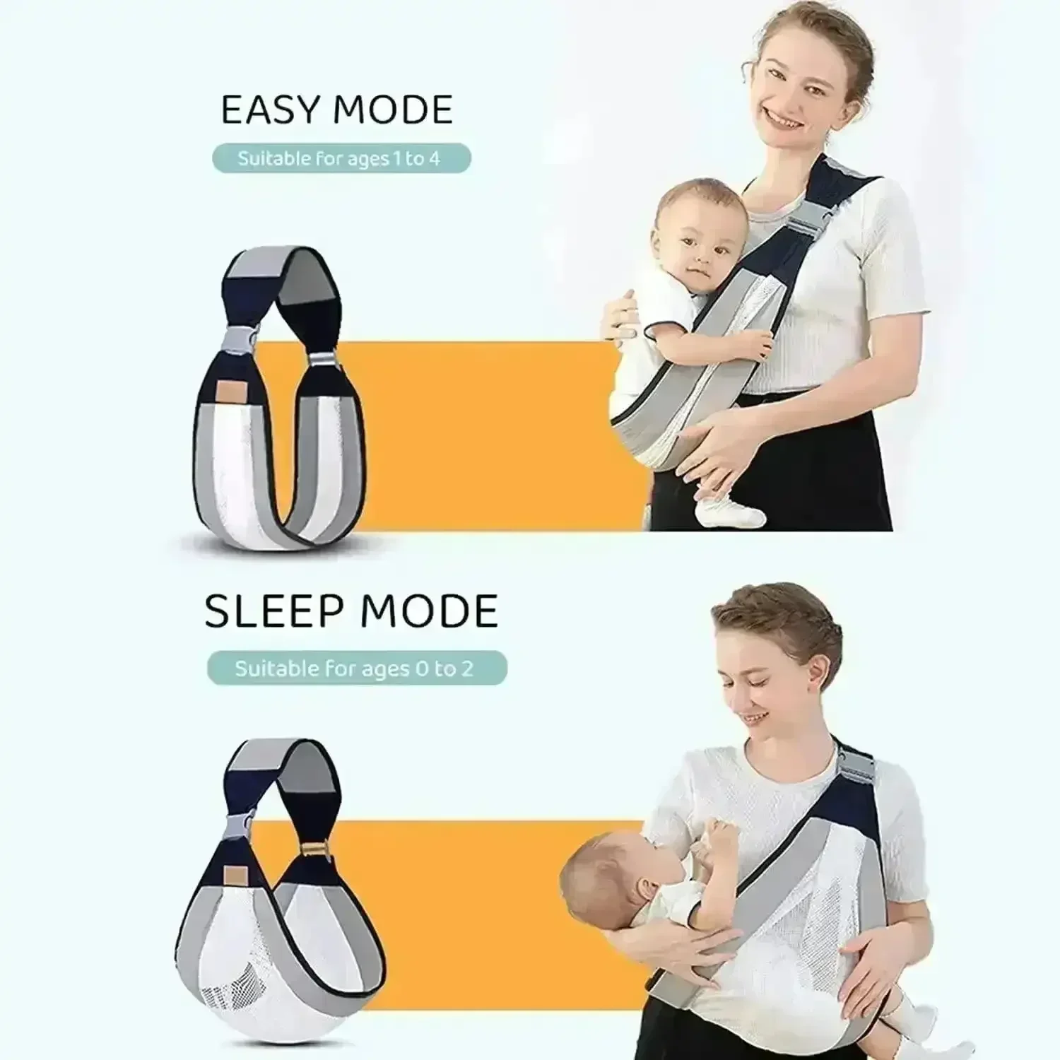 Ergonomic 3D Mesh Baby Carrier - Image 3