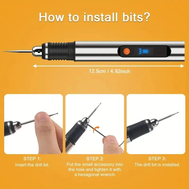 EtchMaster Pro Cordless Engraving Pen - Image 4