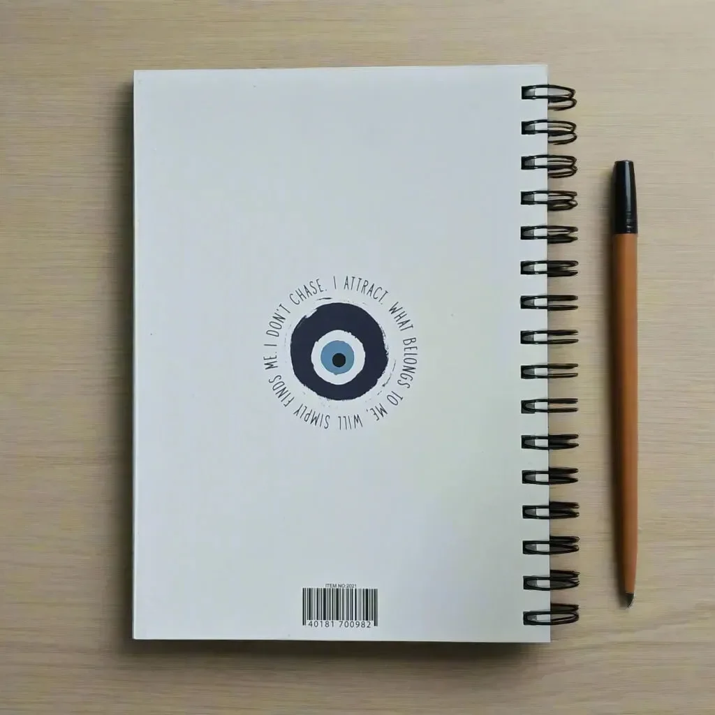 Evil Eye Spiral A5 Diary - Image 6