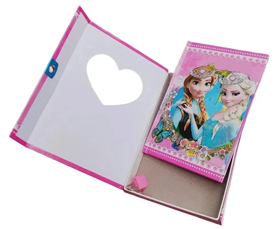 Fairy Tale Frozen A5 Diary With Lock - Image 4