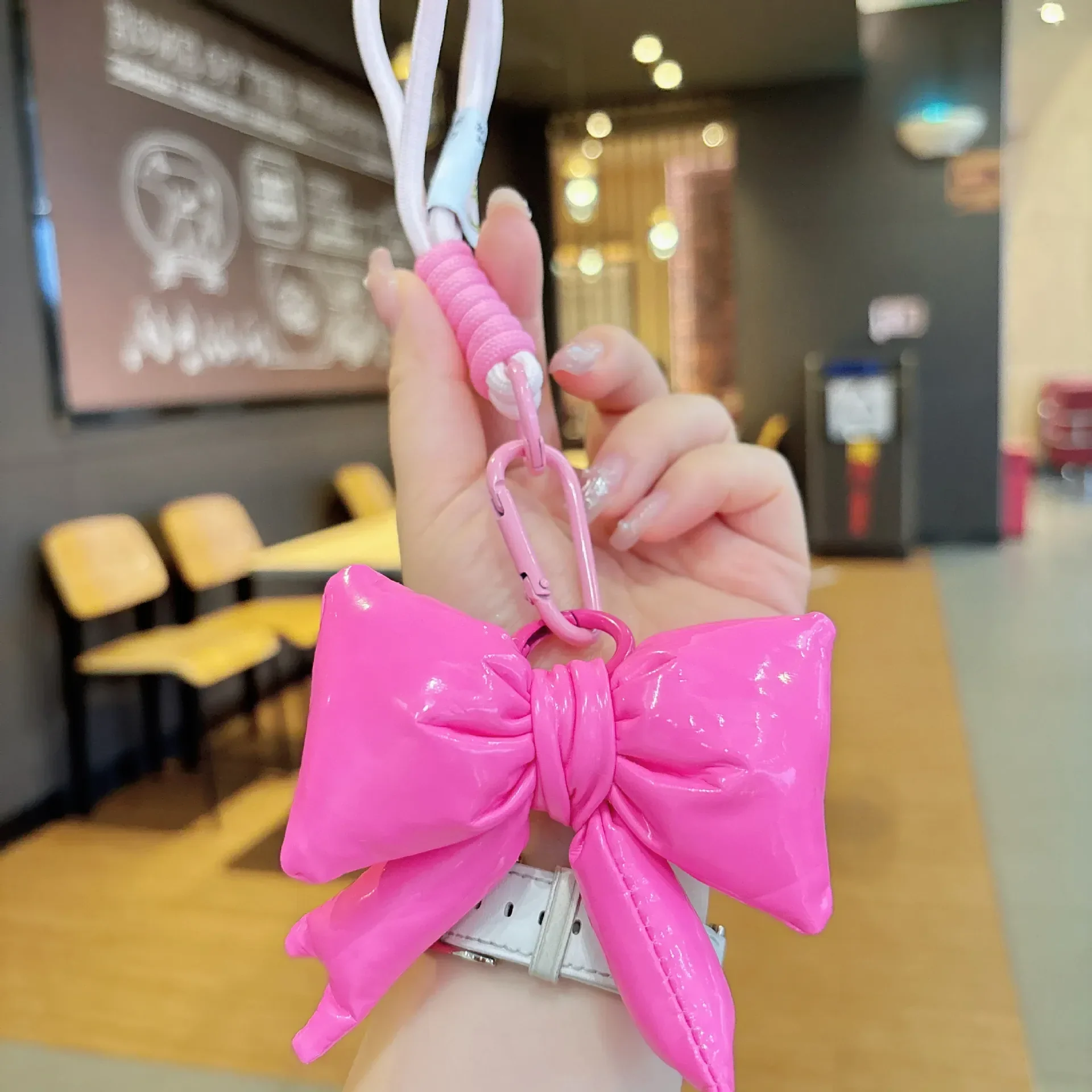 Fashion Statement Bow Rope Keychain - Image 4