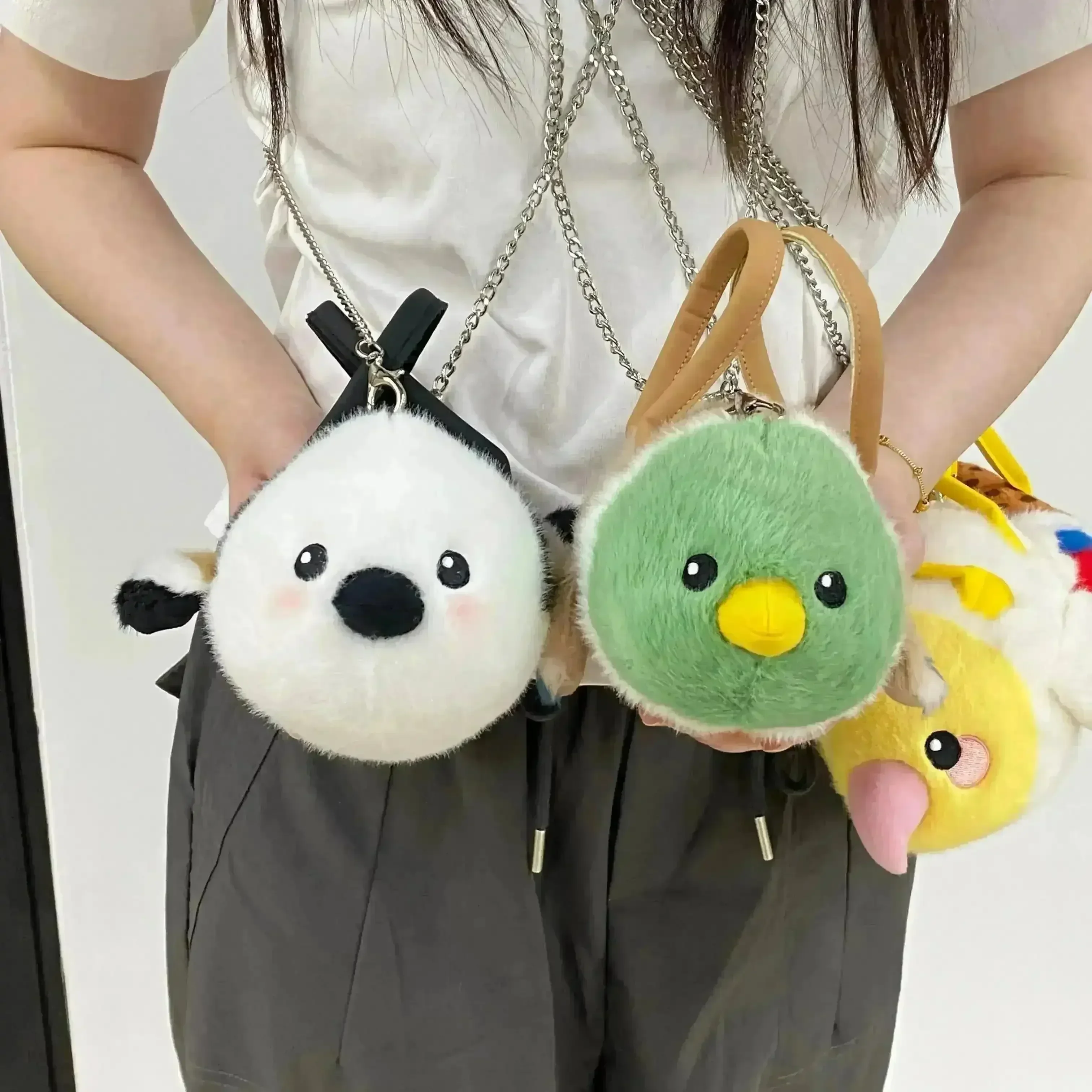 Feathered Friends Plush Handbags (20 cm) - Image 2