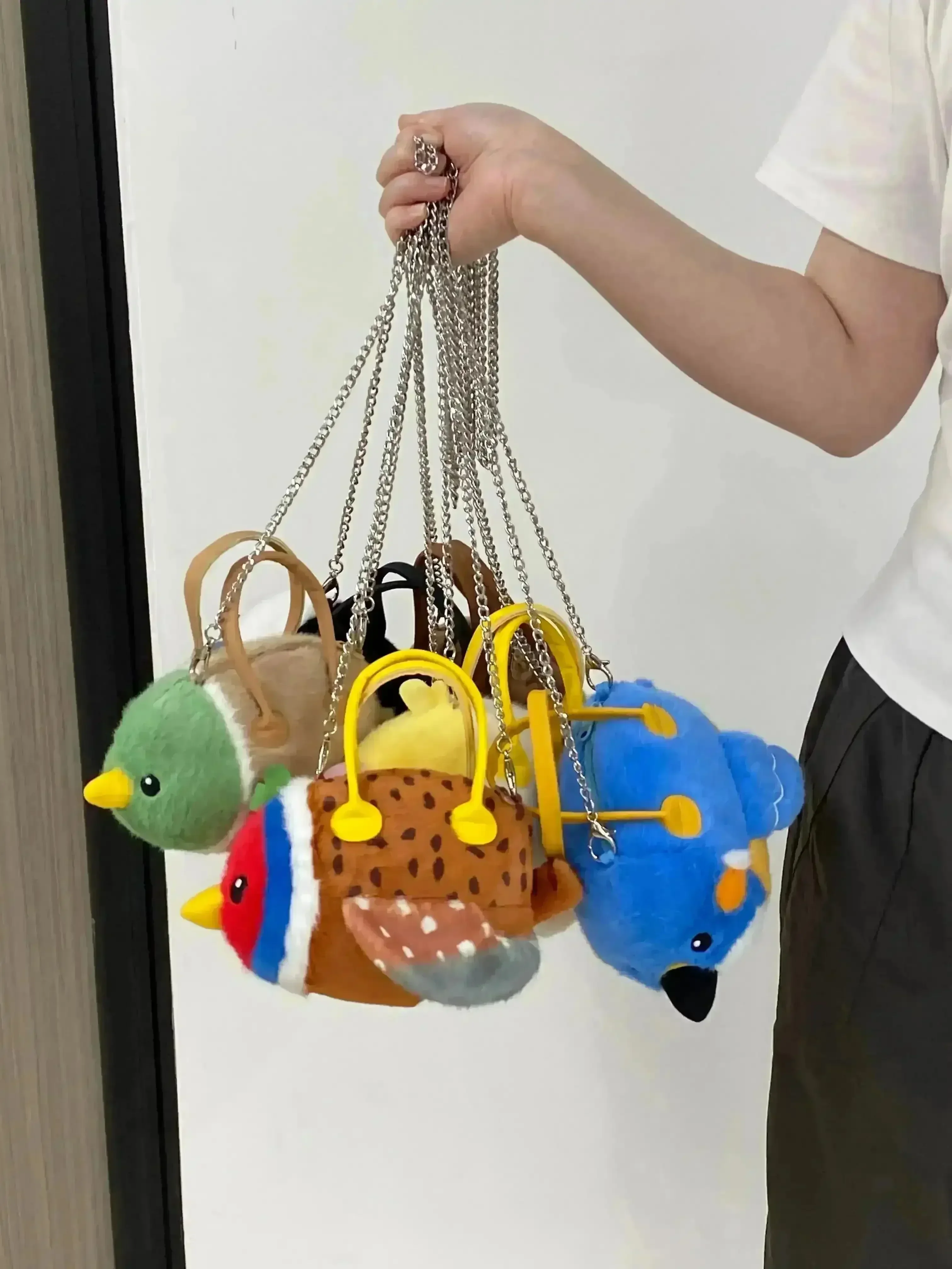 Feathered Friends Plush Handbags (20 cm) - Image 4