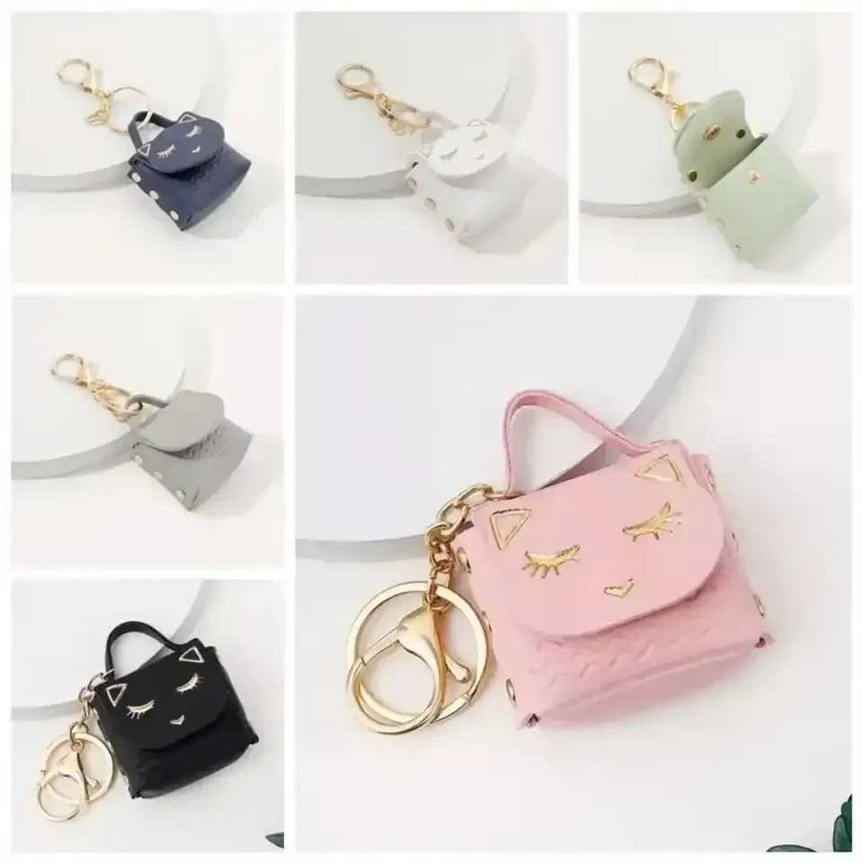 Feline Finesse Cat Purse Keychain - Image 4