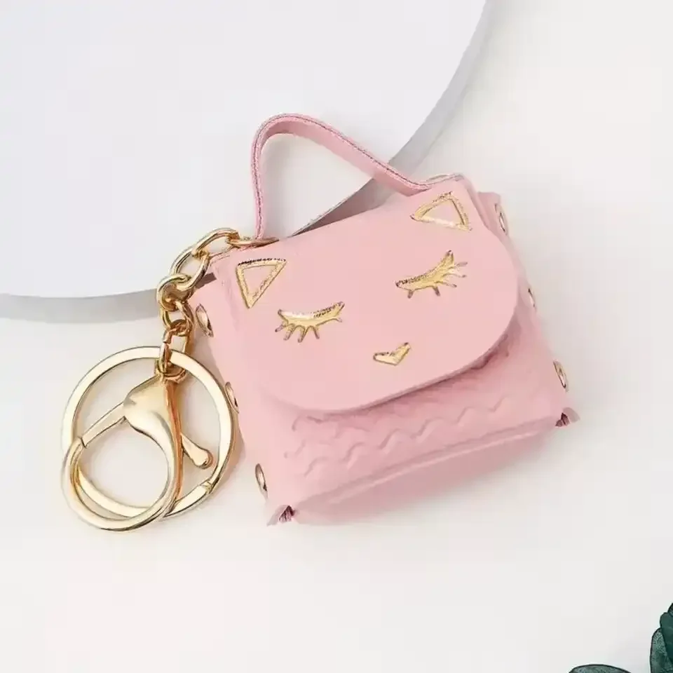 Feline Finesse Cat Purse Keychain - Image 7