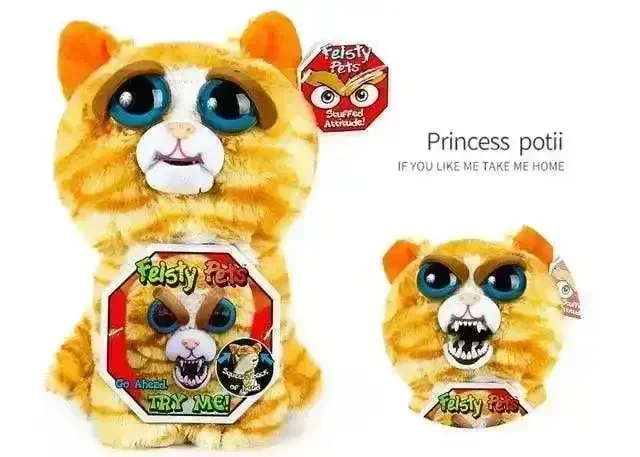 Fiesty Pets Face Changing Animal Mini Plushies - Image 13