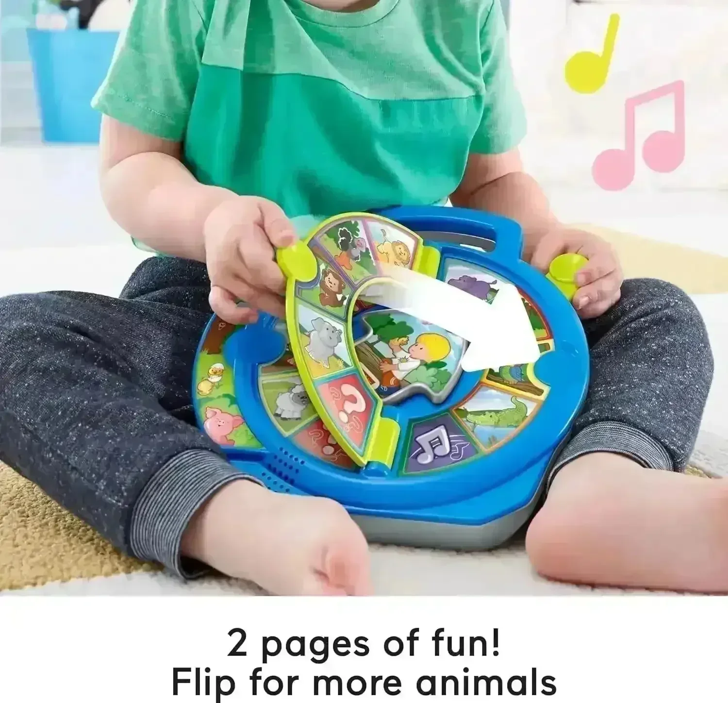 Fisher-Price Little People World of Animals Interactive Book - Image 4