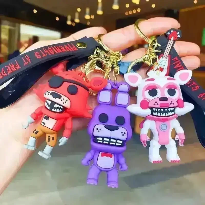 Five Nights at Freddy's Punk Pendant Keychain - Image 3