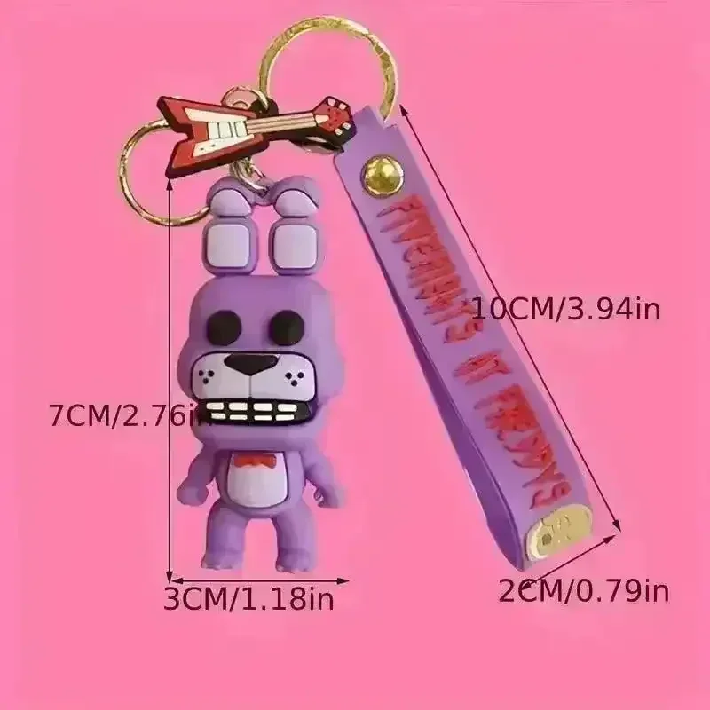 Five Nights at Freddy's Punk Pendant Keychain - Image 9