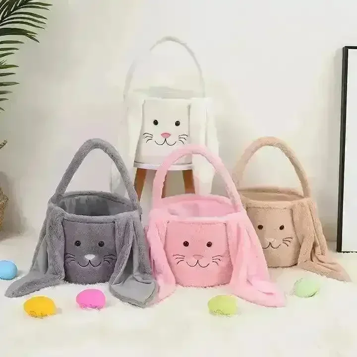 Floppy Ear Easter Bunny Basket