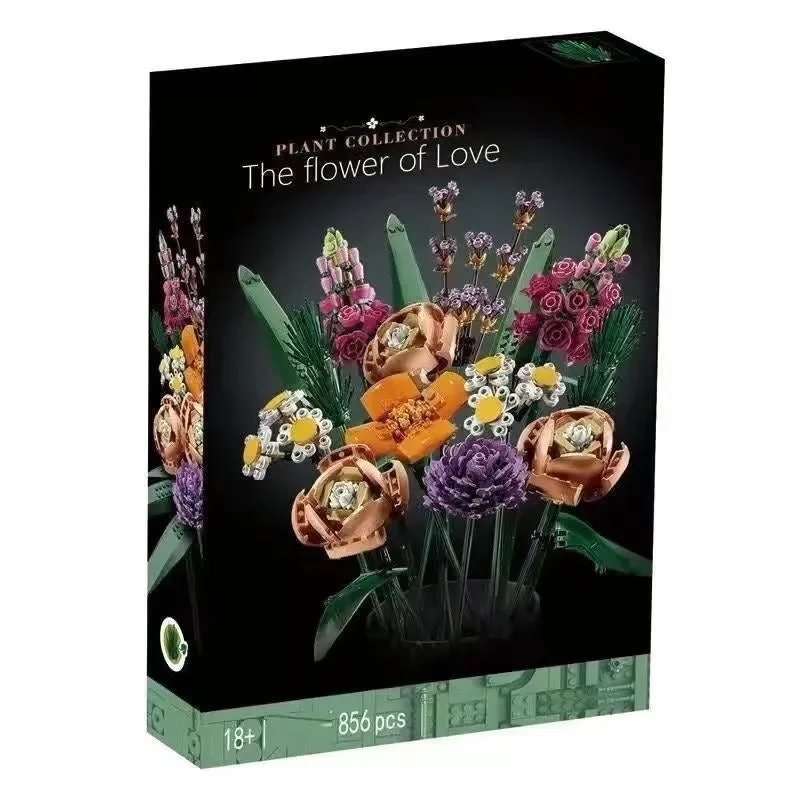 Floral Bouquet Building Block Set - Image 3
