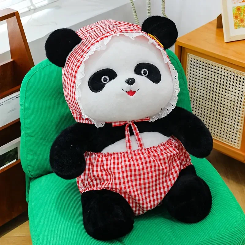 Floral Charm Giant Panda Plushie - Image 4