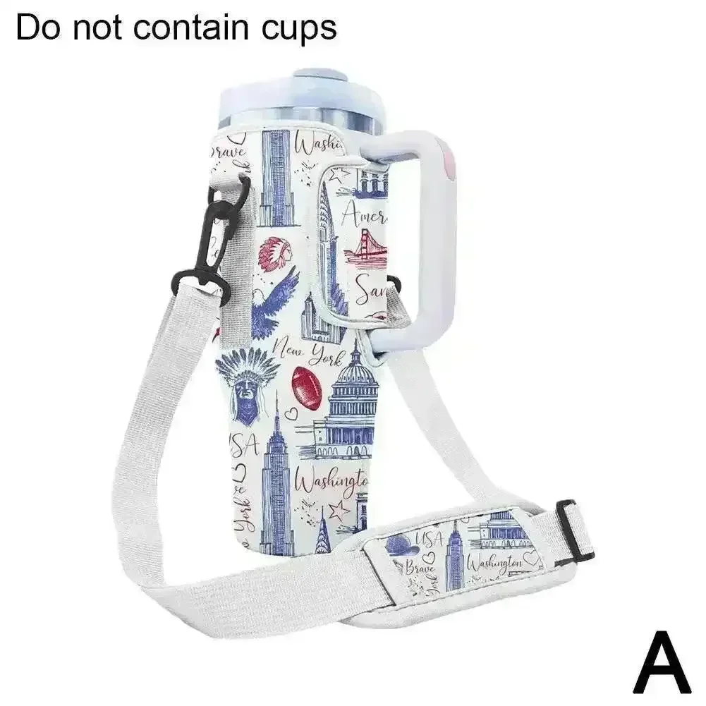 Floral Stanley Cup Carrier Bag (For 30 oz & 40 oz) - Image 5