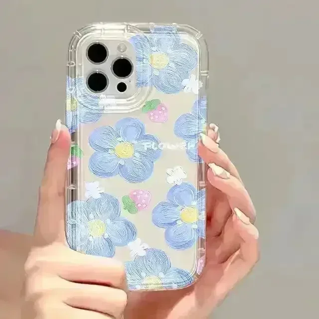 Flower Silicon Phone Case (For iPhones) - Image 2