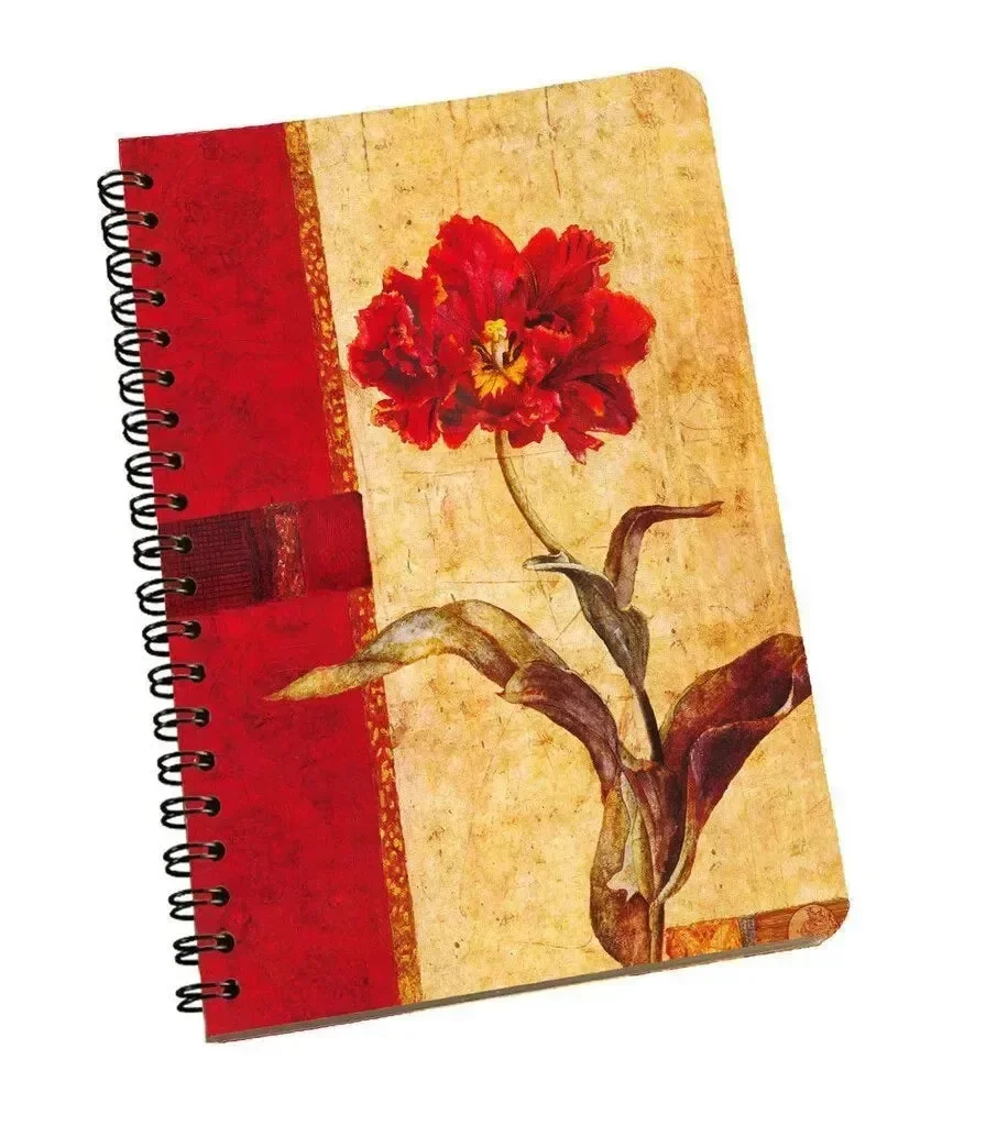 Flower Thoughts A5 Spiral Notebook - Image 2